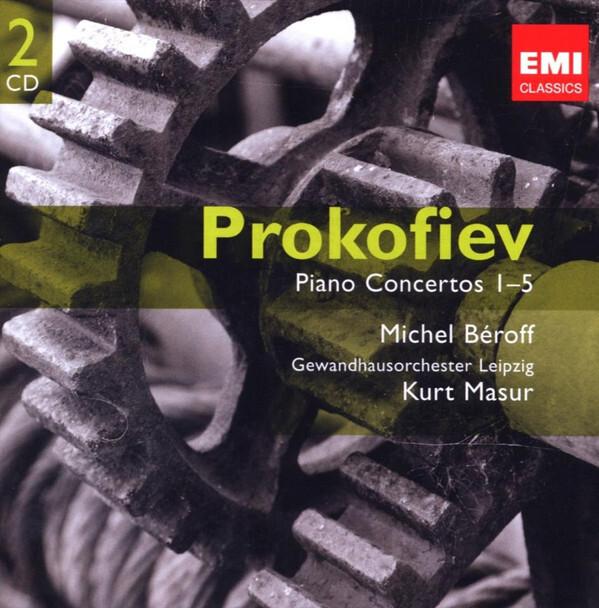 Prokofiev* / Michel Béroff, Gewandhausorchester Leipzig, Kurt Masur - Piano Concertos 1?5 État correct -  reconditionné disponible sur Label Emmaüs